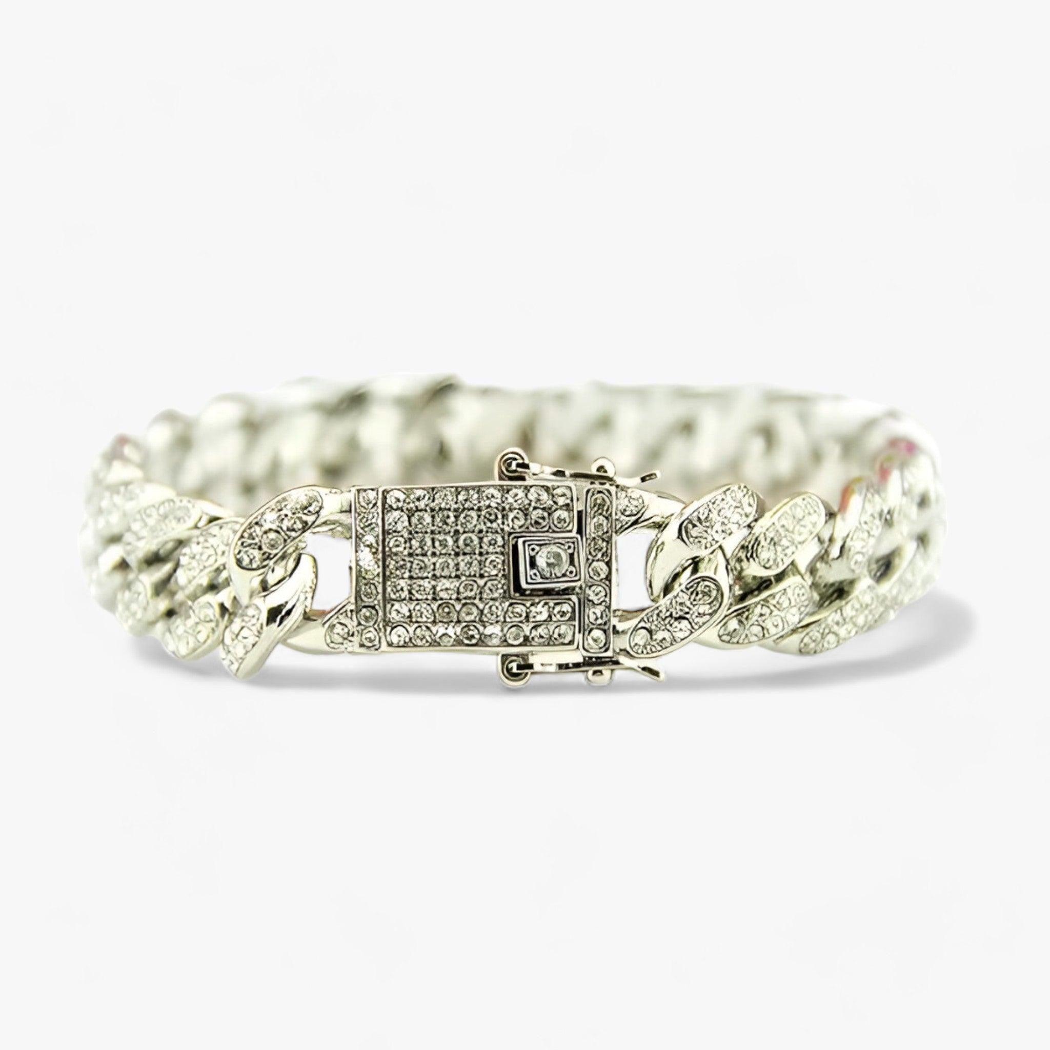 LUXE - Cuban Chain Armband - Voegt extravagantie toe aan casual kleding