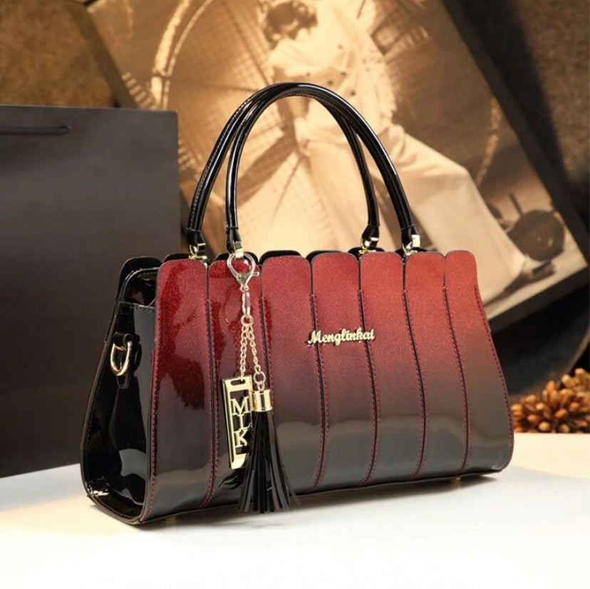 Quinn | Glanzend Langere Glamour tas