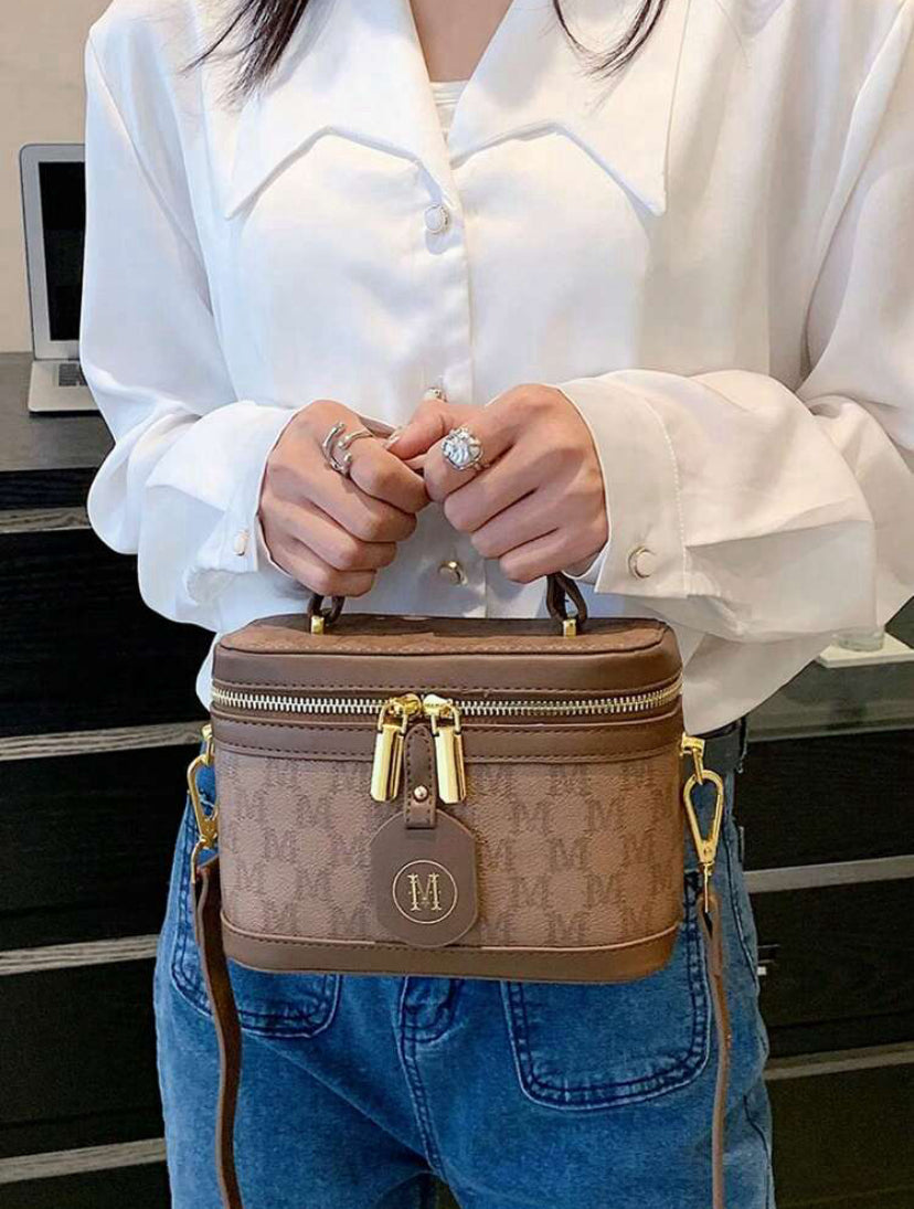 Maela | Leren Ovale Tas
