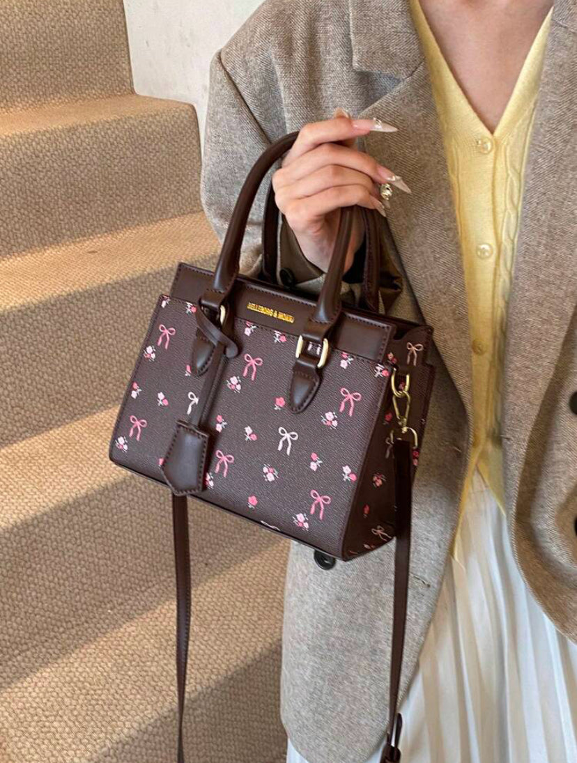 Noa | Leather Bow Tas